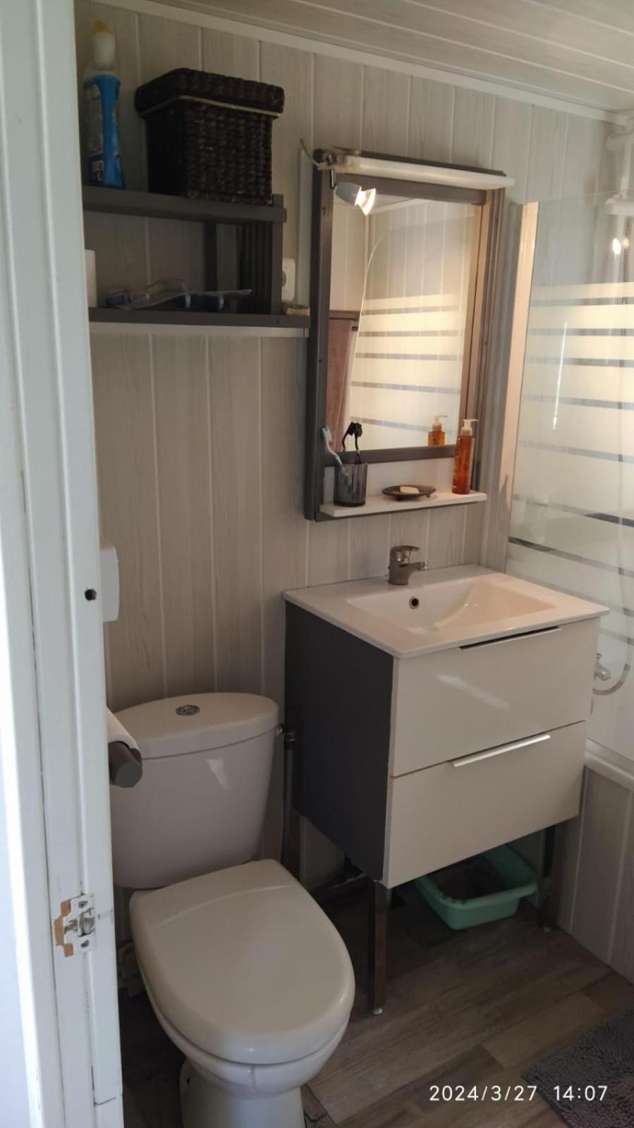 Chalet/Mobilhome Domaine Des Canebieres لو موي المظهر الخارجي الصورة